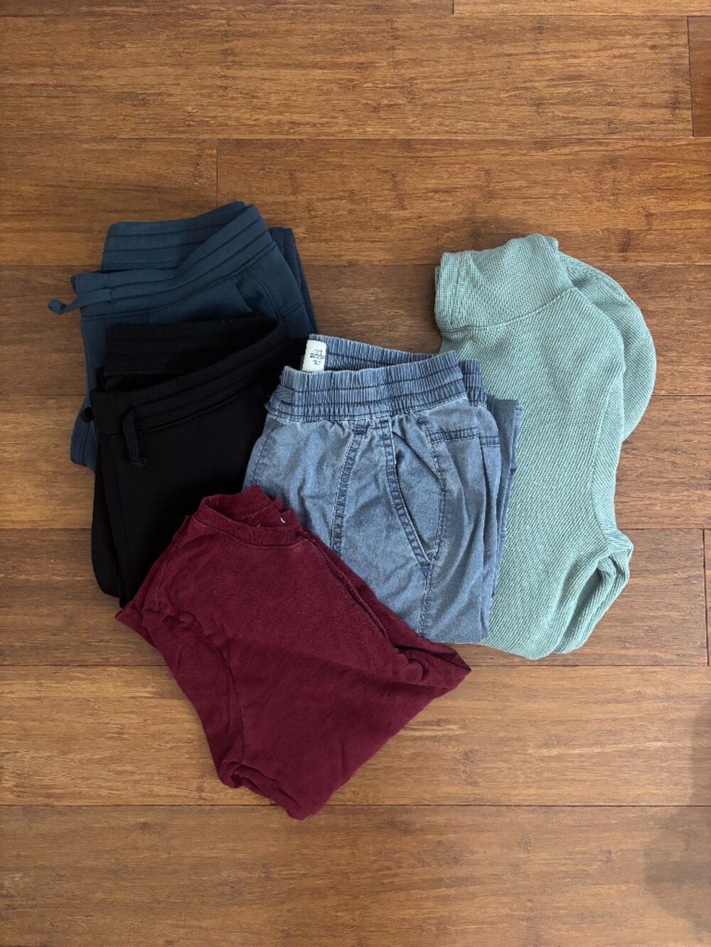 Boys Abercrombie Kids & Crewcuts Bundle 5-Piece Joggers Hoodie Tee 11/12